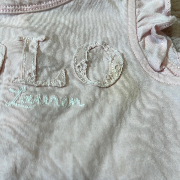 Lot of baby girls tops and pants Ralph Lauren, wheat, rare editions 12 mo - Picture 7 of 9